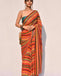 Faux Georgette silk saree with Sequence crochet work