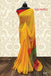 Chiffon Bandhani with Grand Braso Border Multi colour bandhani Pallu